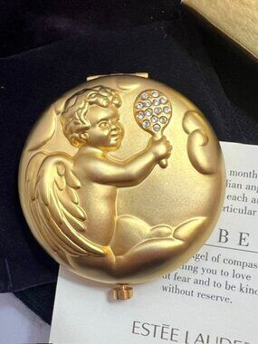 Estée Lauder Angel Birthstone Compact Lucidity Pressed Powder Collection October